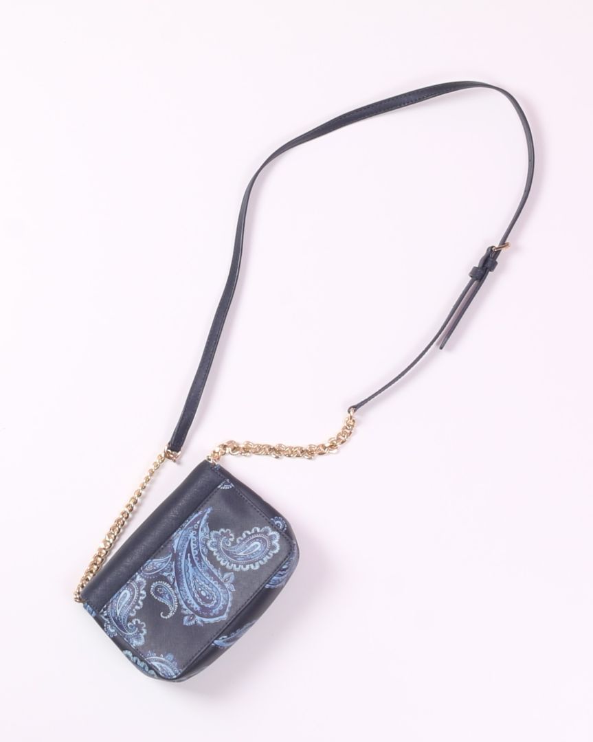 Blue Paisley Michael Kors Crossbody Bag