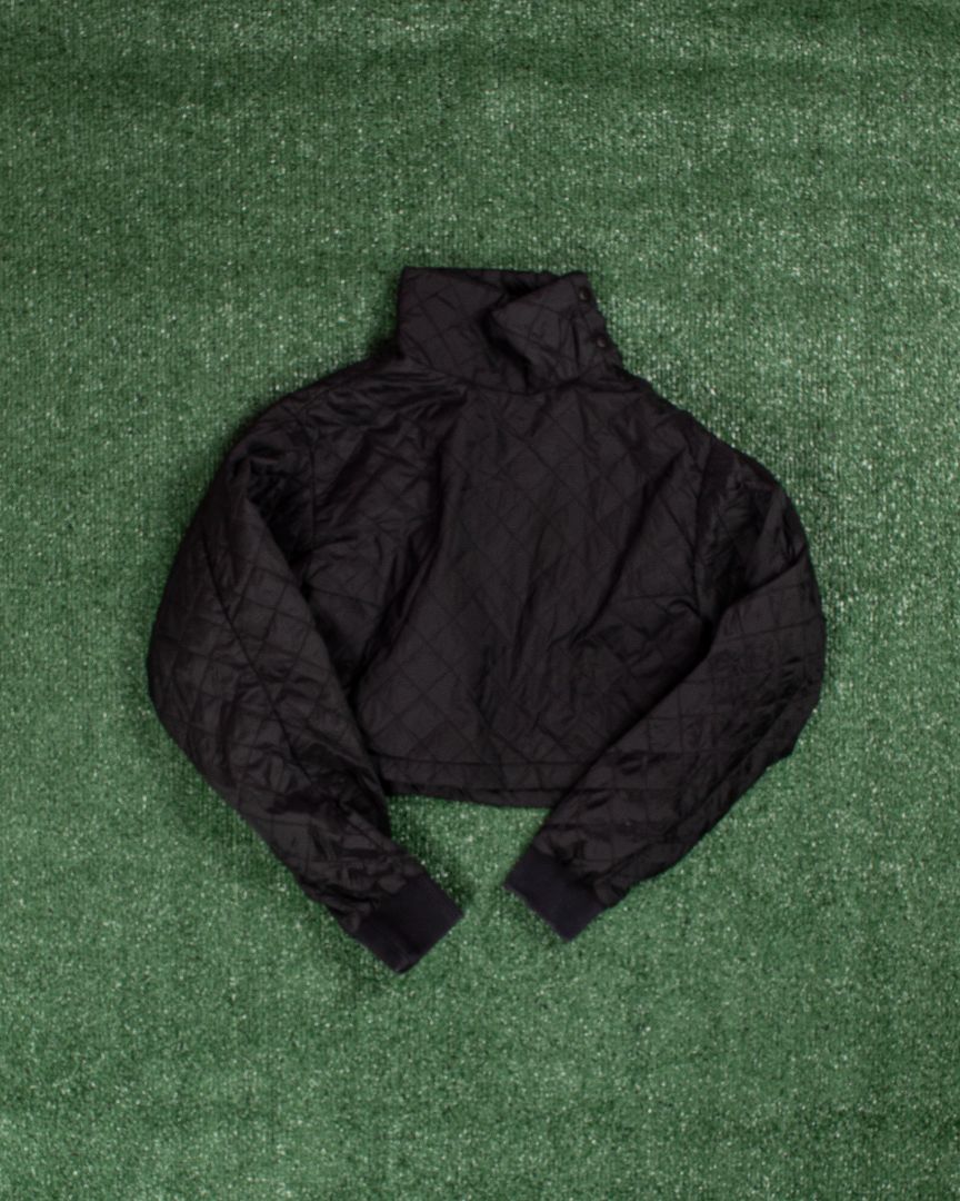 Black Urban Outfitters Quilted Long Sleeve, S