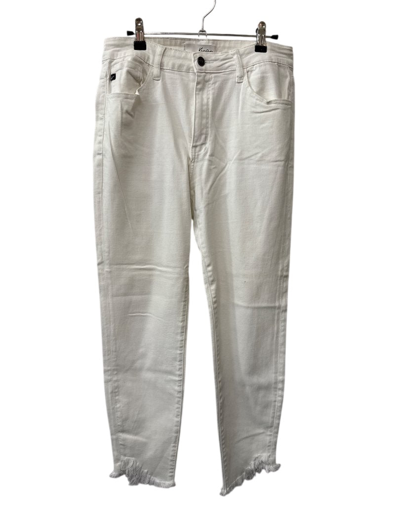 Kancan Frayed Hem Pants