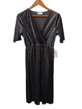 Orange Creek V-Neck Midi Dresses