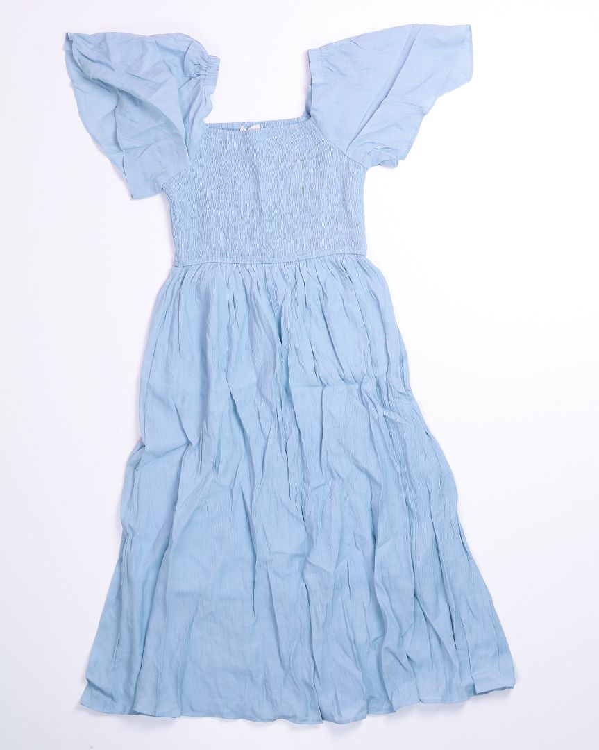 Teal Ott Midi Dress, S