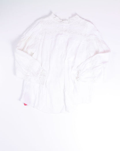 White POL Peasant Top, S