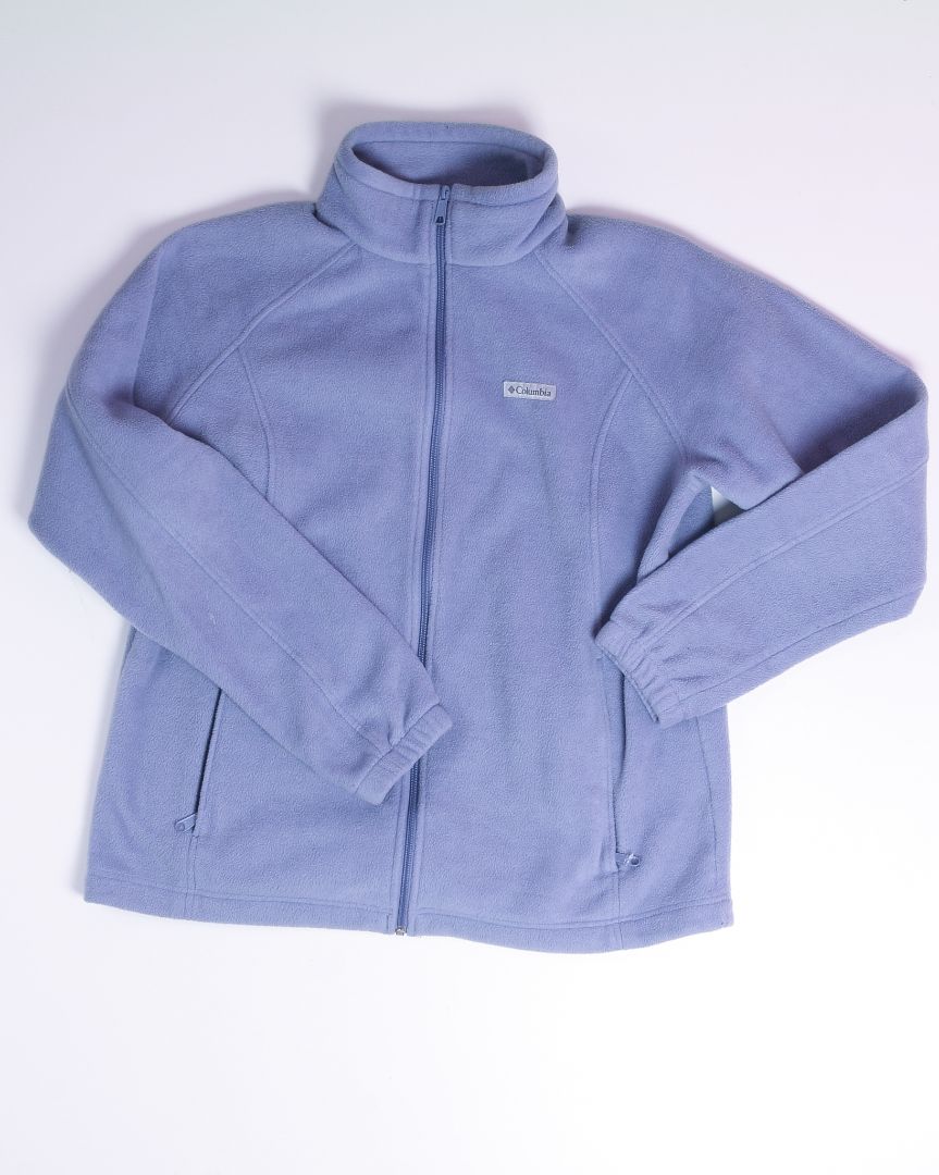 Blue Columbia Fleece Zip Up, XXL