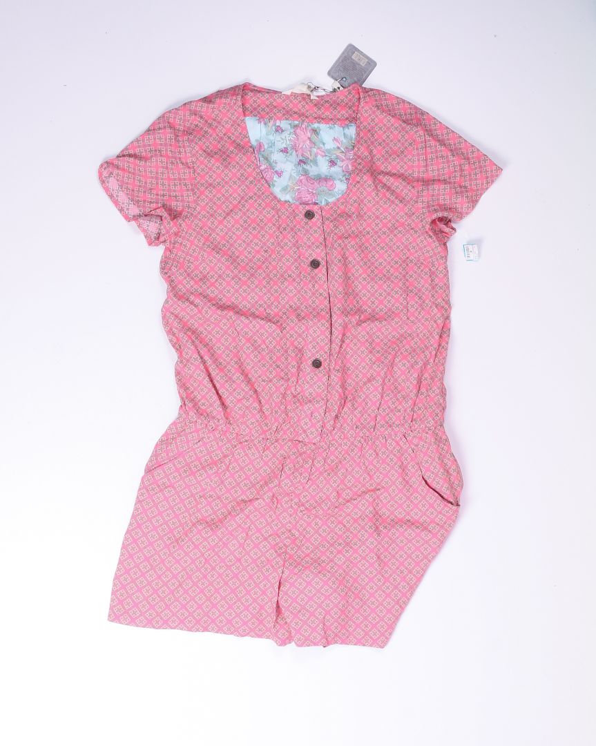 Pink Matilda Jane Romper, L