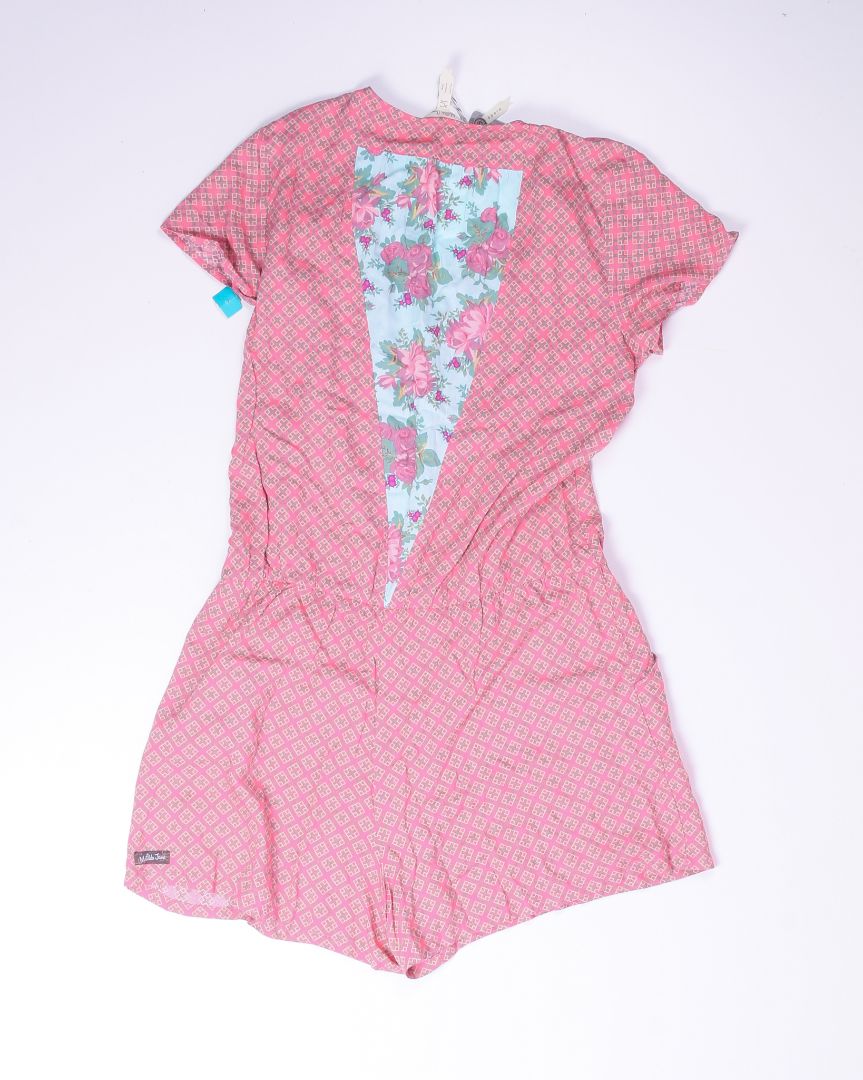 Pink Matilda Jane Romper, L