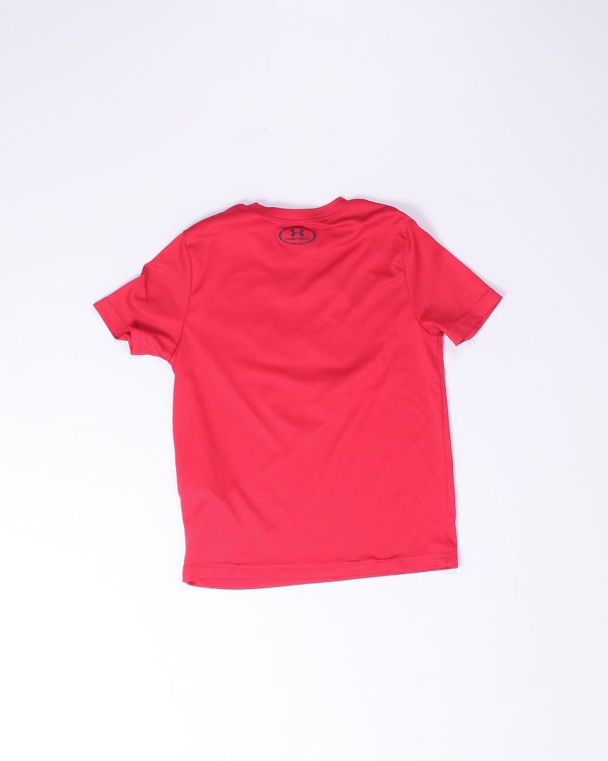 Red Under Armour Athletic Tee, S