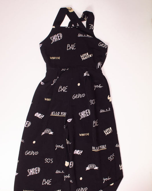 Black Monki Jumpsuit, M