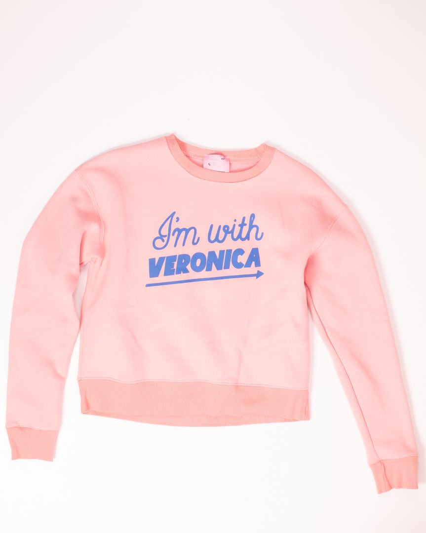 Pink Betty and Veronica Crewneck, S