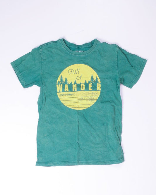 Green Mighty Fine Graphic Tee, S
