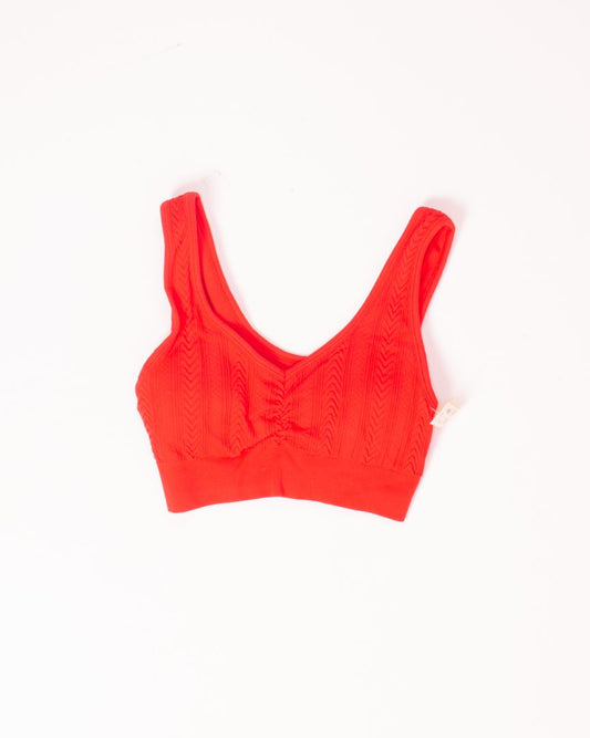 Red Aerie Sports Bra, M