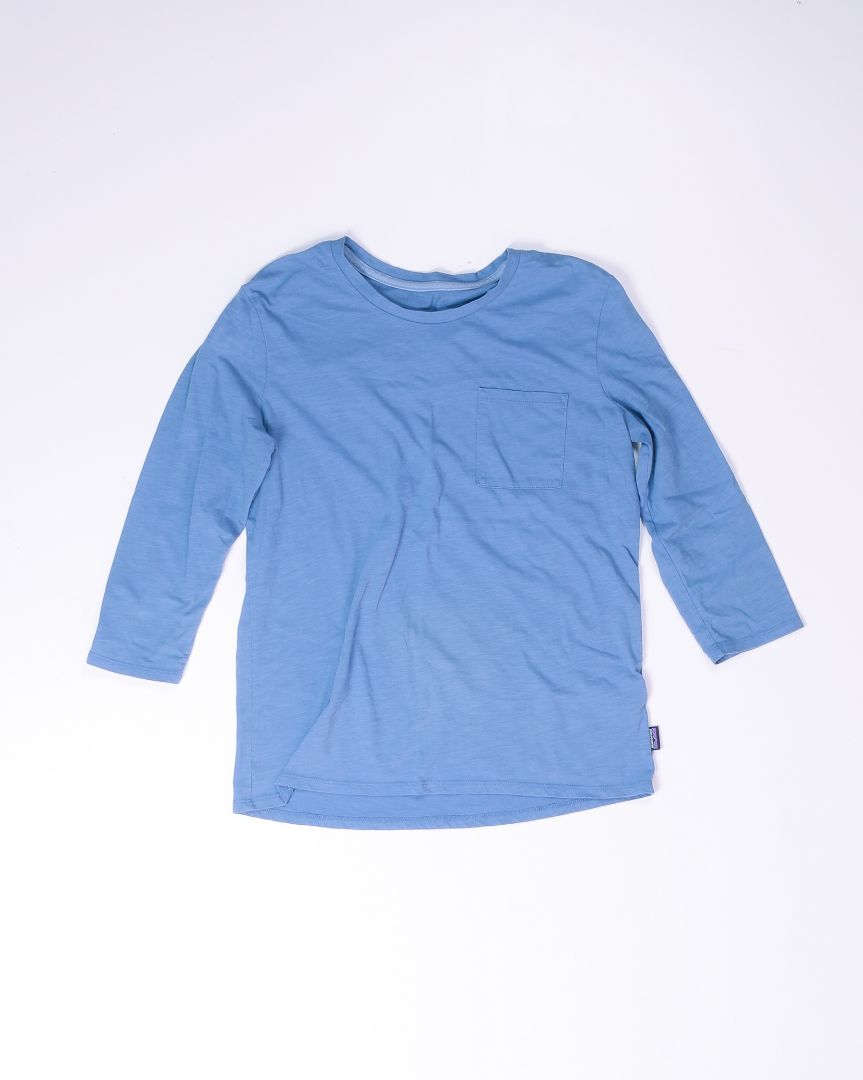 Blue Patagonia Basic Tee, S