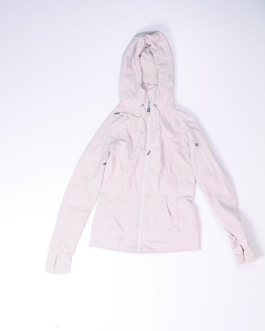 Cream Athleta Zip Up, XS