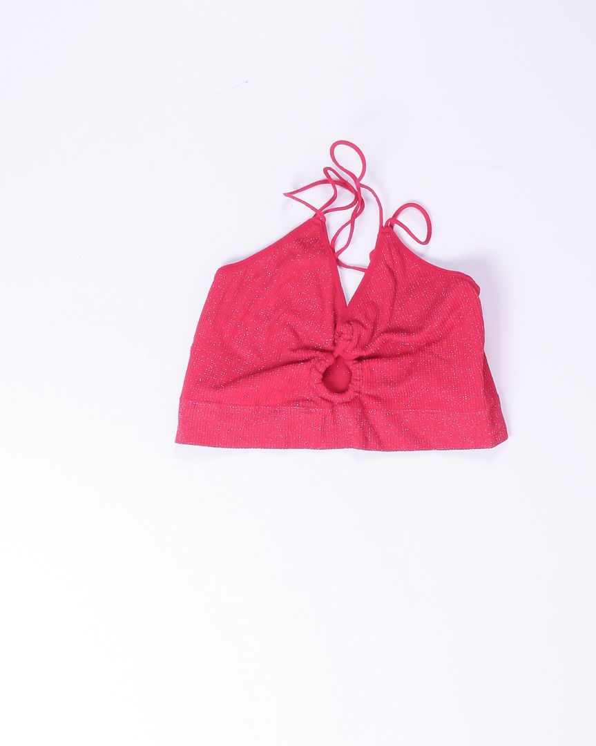 Red Windsor Bralette, 2X