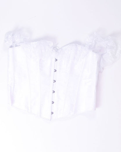 White  Corset Tank, 3X