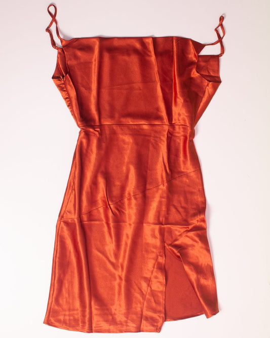 Orange Shein Mini Dress, L