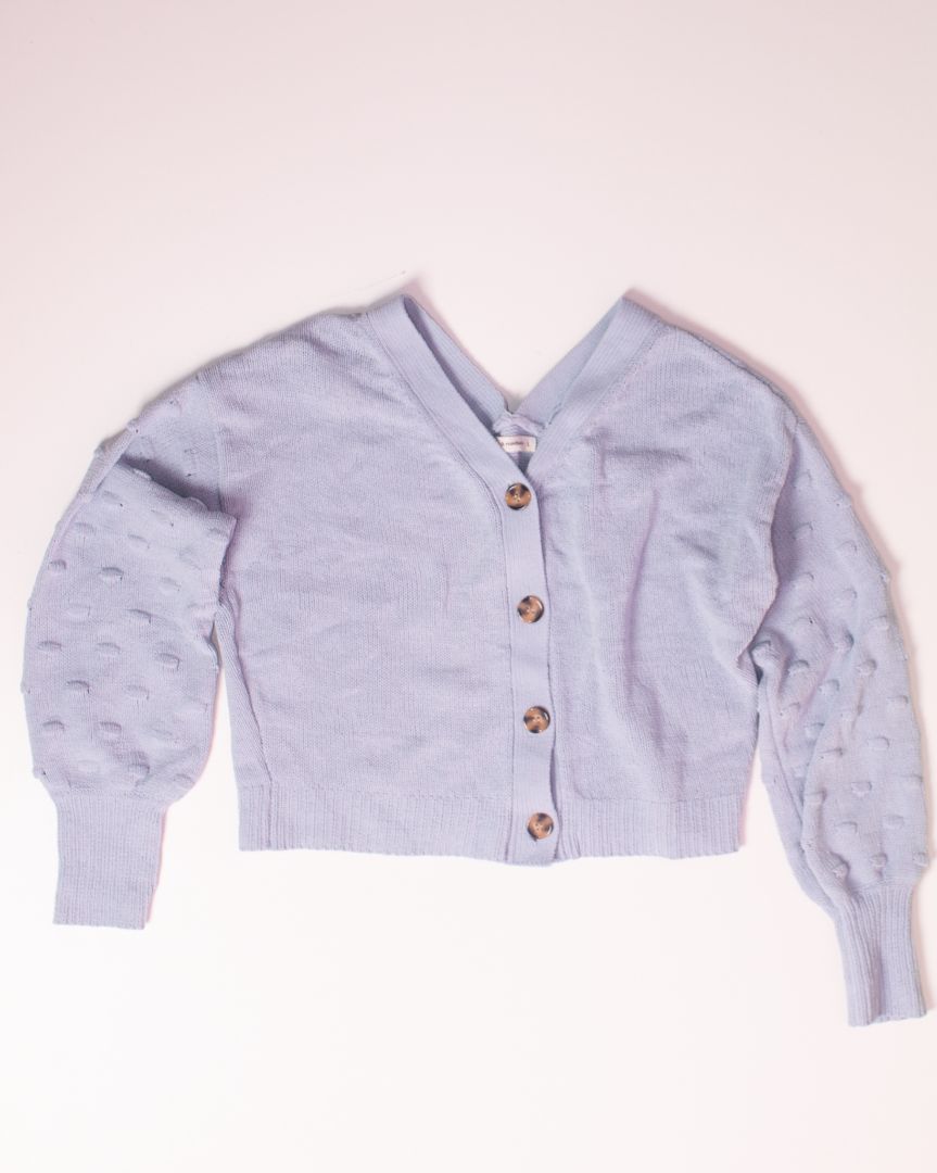 Blue Moon & Madison Cropped Sweater, L