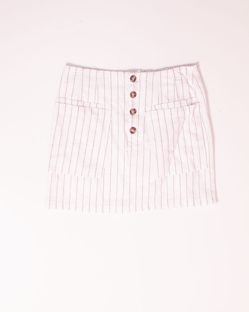 White Hyfve Hyfve Hyfve Mini Skirt, M