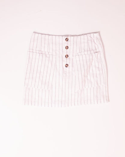 White Hyfve Hyfve Hyfve Mini Skirt, M