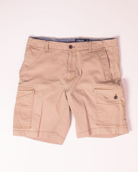 Khaki Chaps Shorts, 32