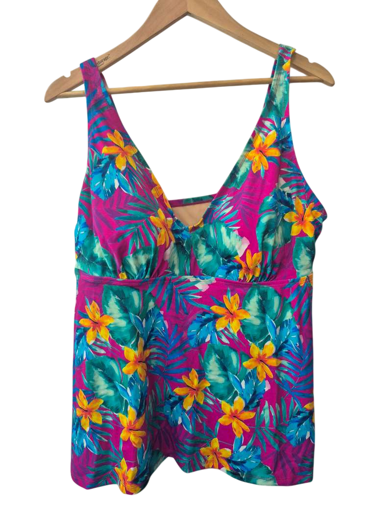Swimsuits for All Tropical Print Swimwear