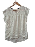 Knox Rose V-Neck Blouse Short Sleeves
