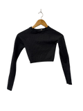Aerie Cropped Long Sleeve Athletic