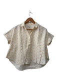 Madewell Button-Up Blouse Short Sleeves