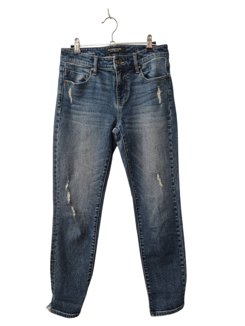 Liverpool Distressed Skinny Jeans
