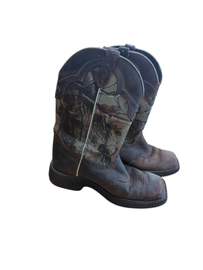 Justin  Western Camouflage Boots