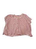 Old Navy Striped Button-Front Short Sleeves