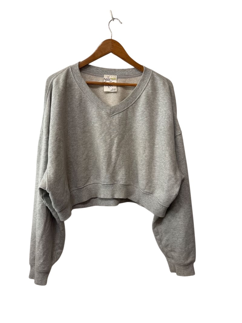 Offline by Aerie Cropped V-Neck Long Sleeves