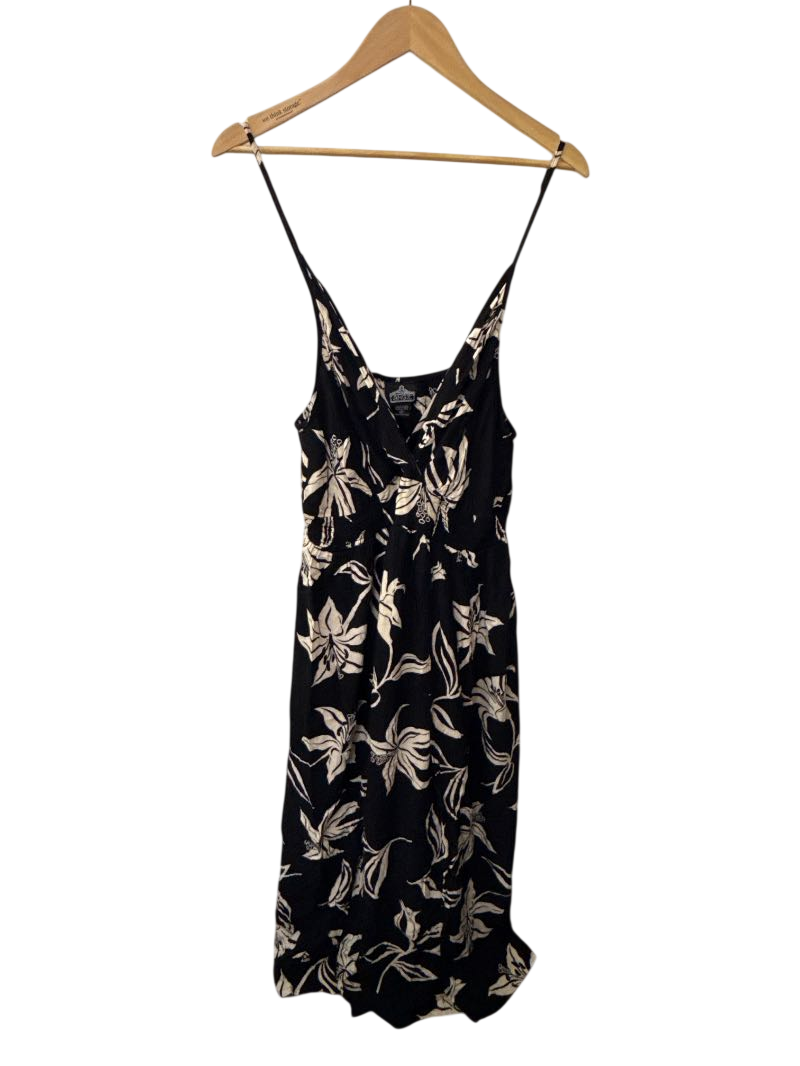 Angie Floral V-Neck Dresses