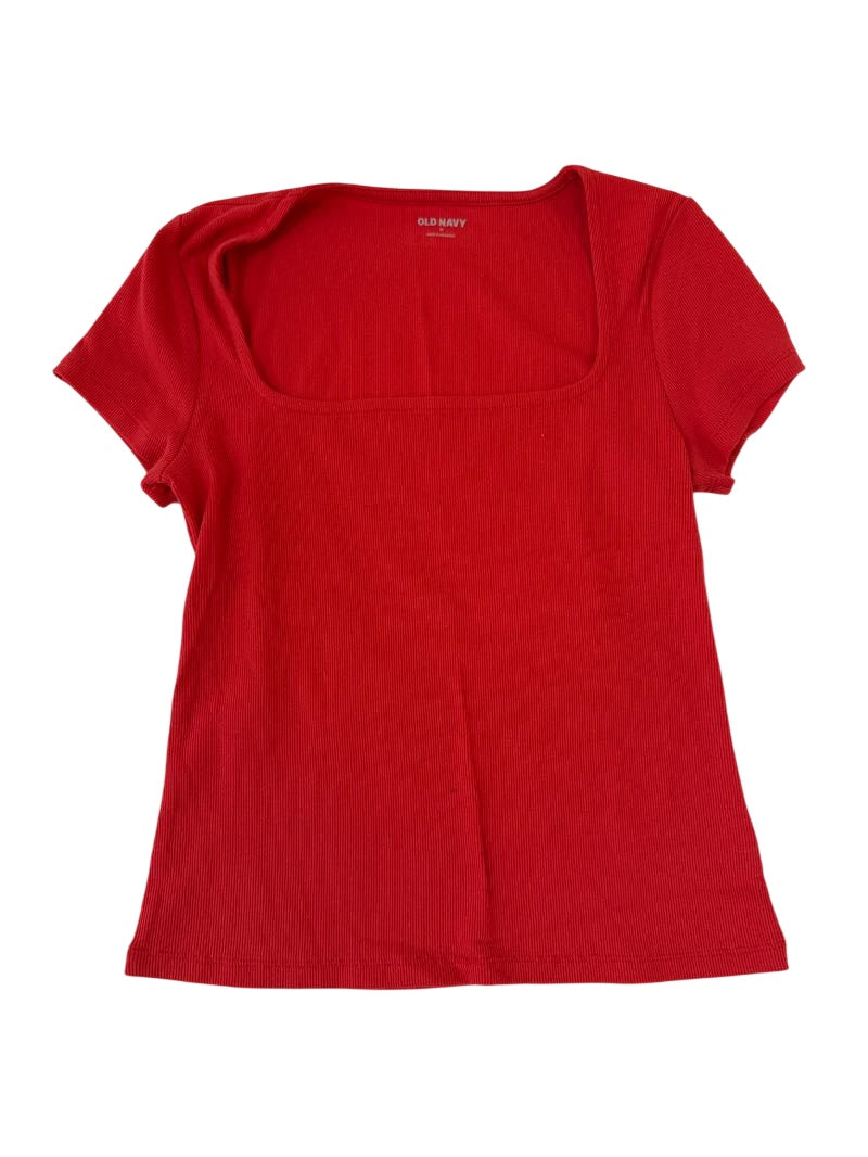 Old Navy Square Neck Tee Short Sleeves