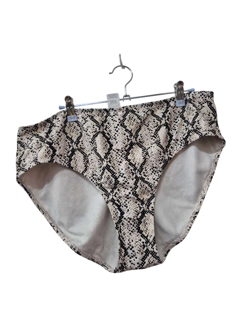 Time & Tru High-Waisted Bottoms Swimwear