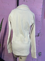 White Lululemon Zip Up Radiant Jacket, 8