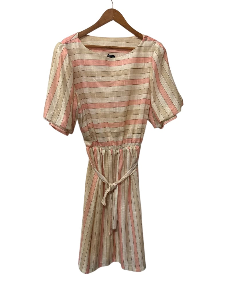 Ajax Vintage Striped Dress Vintage