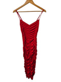 Rolla Coster Ruched Spaghetti Strap Dresses