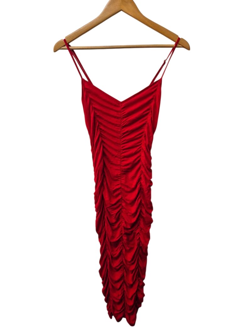 Rolla Coster Ruched Spaghetti Strap Dresses