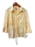 Bandolino Tie Front Long Sleeves