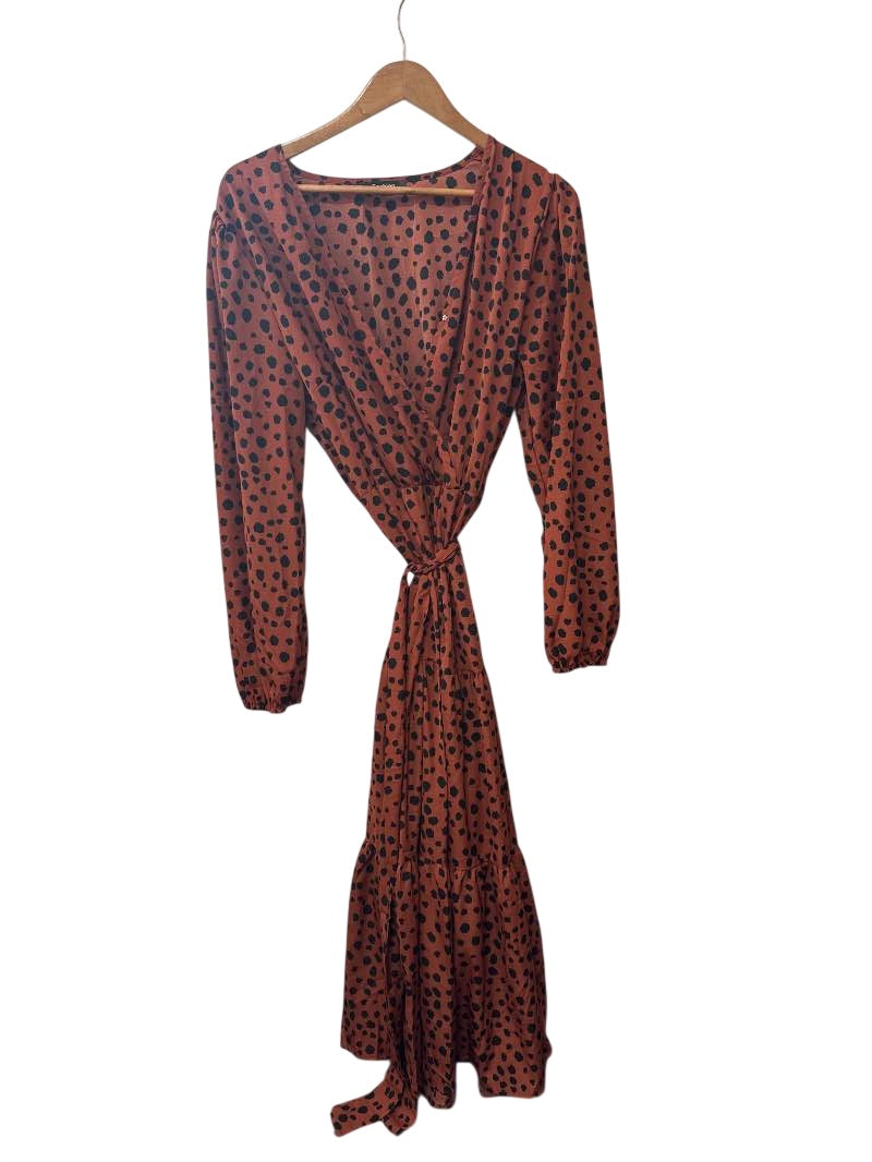 Fashion Polka Dot Wrap Dresses