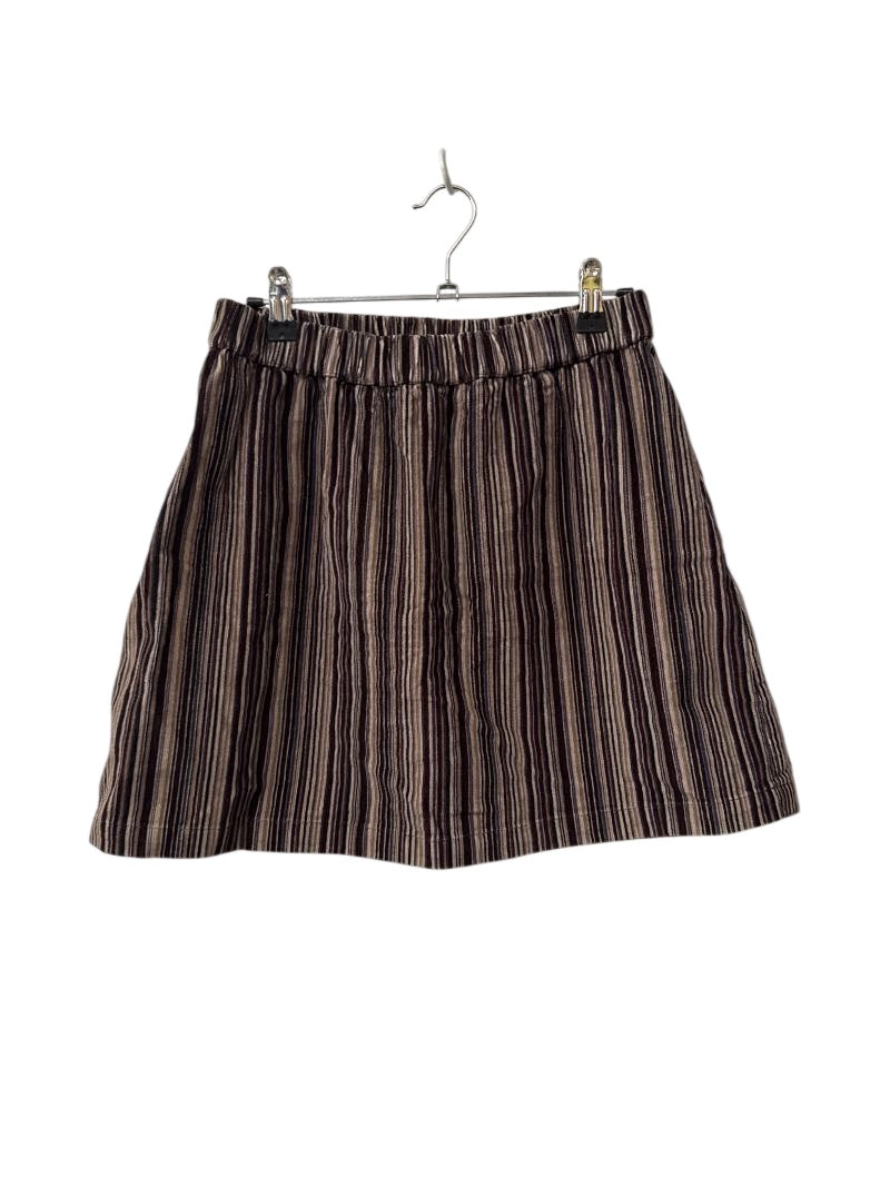 American Eagle Striped A-Line Skirt