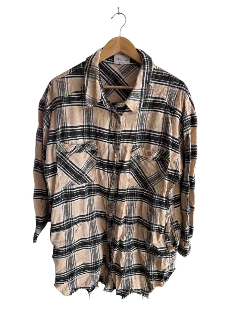 Oli & Hali Plaid Shirt Long Sleeves