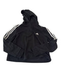 Adidas Striped Sleeve Hoodie Long Sleeves