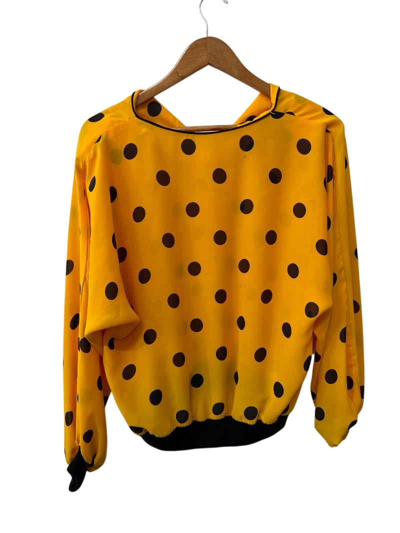 Na Ma Polka Dot Blouse Vintage