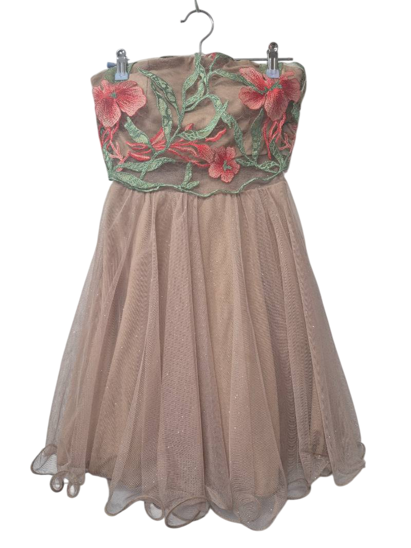 City Studio Floral Embroidered Dresses