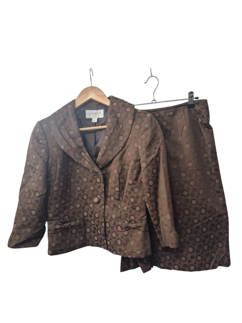 Liz Claiborne Vintage Polka Dot Suit Vintage