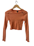 Wild Fable Cropped Ribbed Long Sleeves