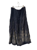 Cold Water Creek Embroidered Skirt Vintage