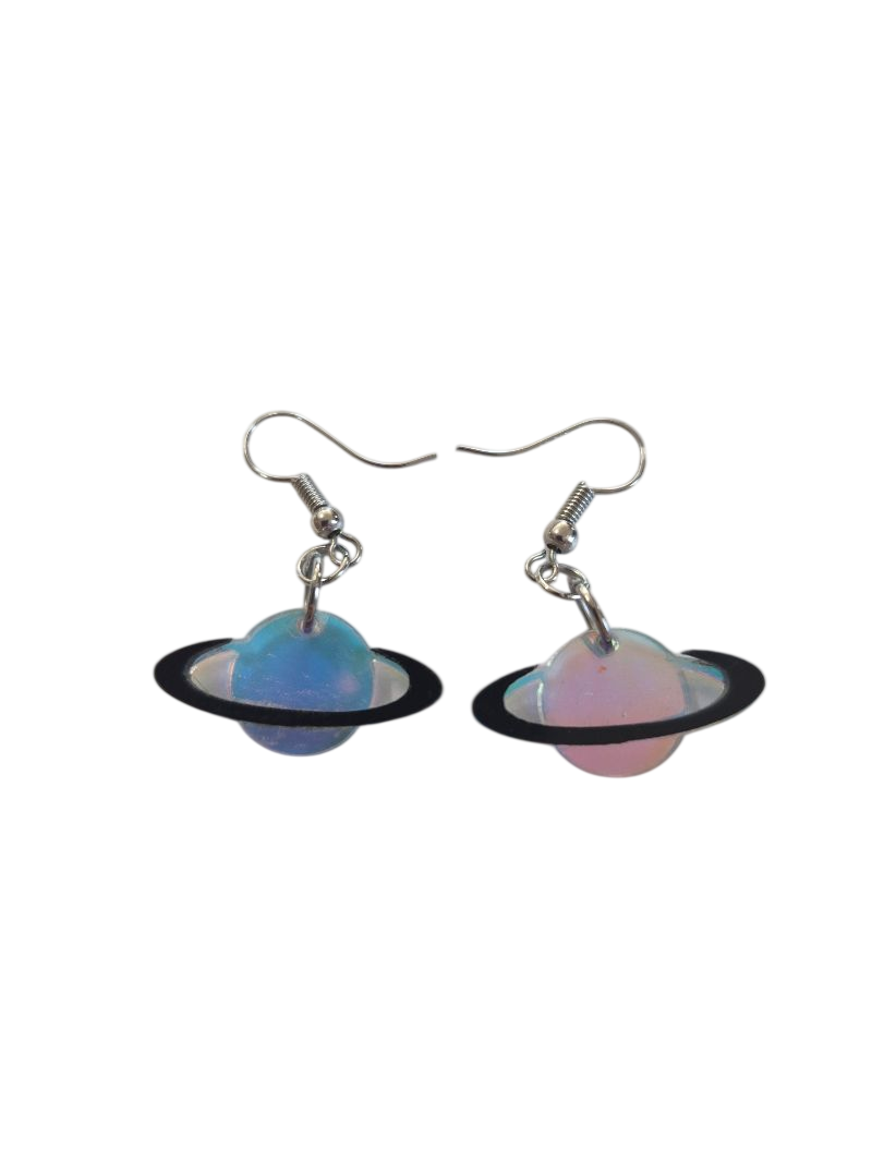 Planet Earrings Jewelry