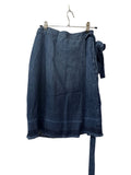 Cloth & Stone Denim Wrap Skirt